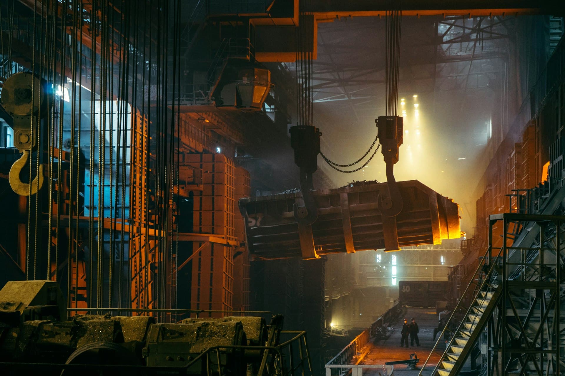 Blast furnace and steel mill, the end use for most coke and carbon products